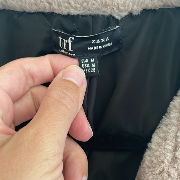 Zara faux fur coat - Picture 2 of 6